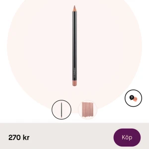 MAC läppenna ”Subculture” - Säljer en helt ny läppenna från Mac i färgen ”subculture” som är en nude färg. Kolla sista bilden så ser ni min egna bild, enbart testad!