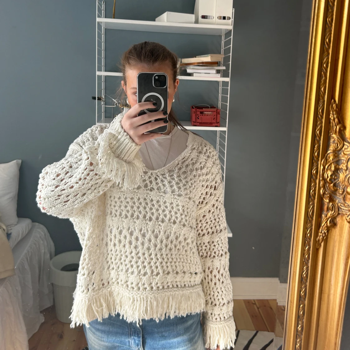 Stickad tröja  - 90