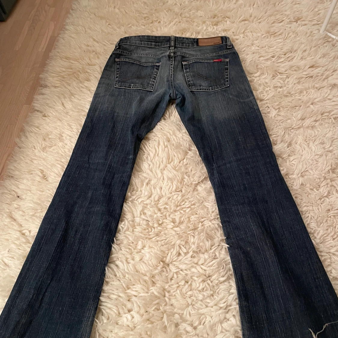 Lågmidjade bootcut jeans  - 91