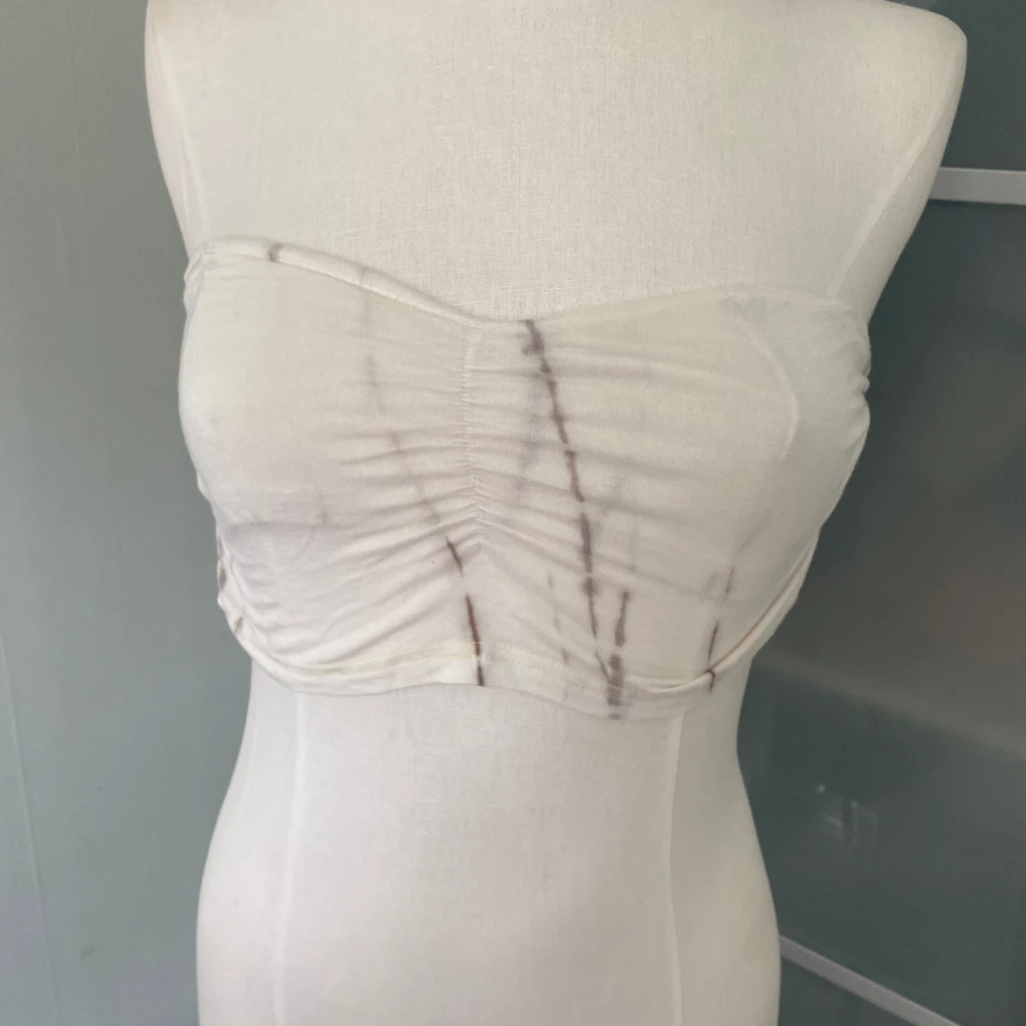 FAV tubtopp vit/beige small