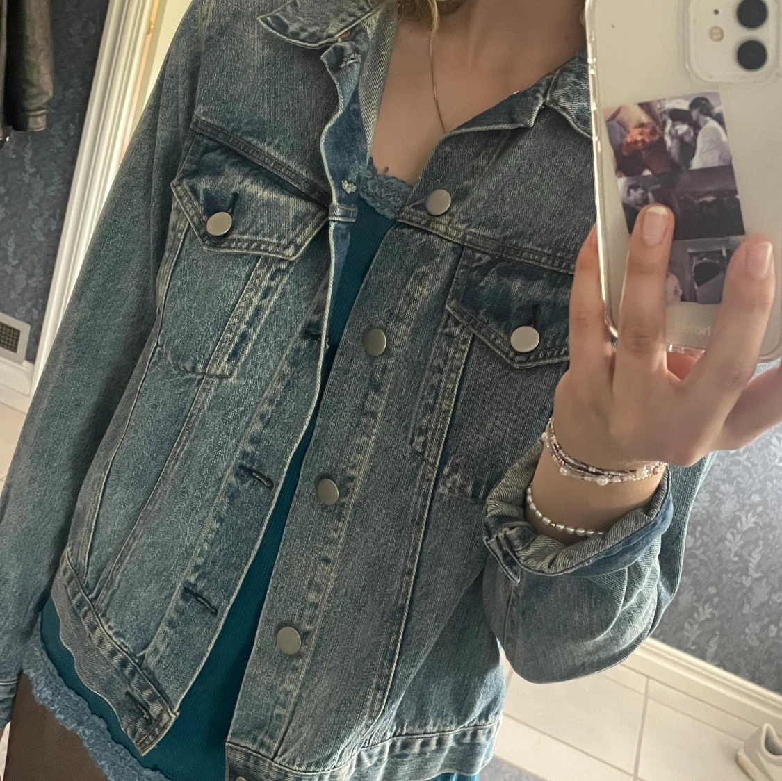 Ljus jeansjacka - 91