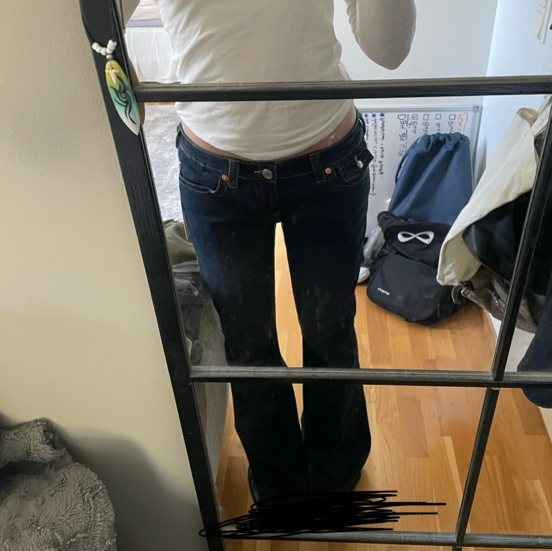 Lågmidjade jeans - 90