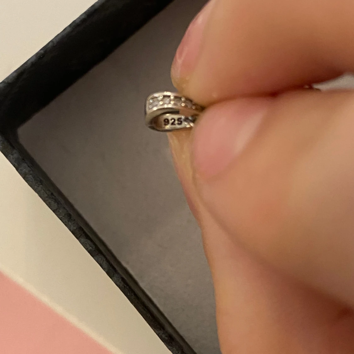 ÄKTA silver halsband - 91