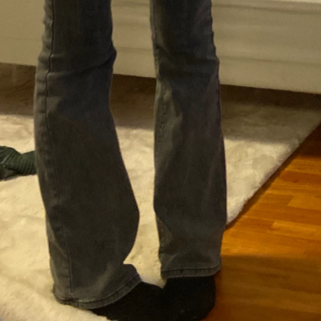 Lågmidjade bootcut jeans - 91