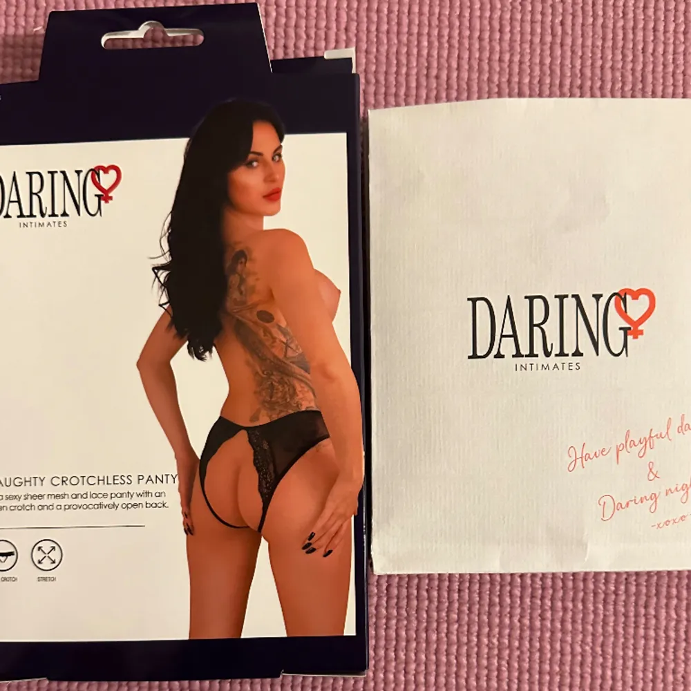 New crotchless panty, in original package. Size L/XL. Never used just opened. . Övrigt.