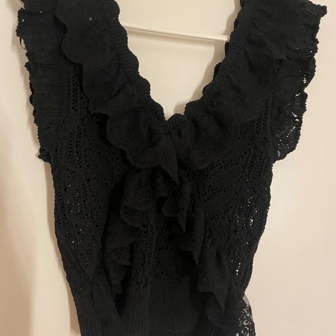 Svart stickad topp från Zara - 93