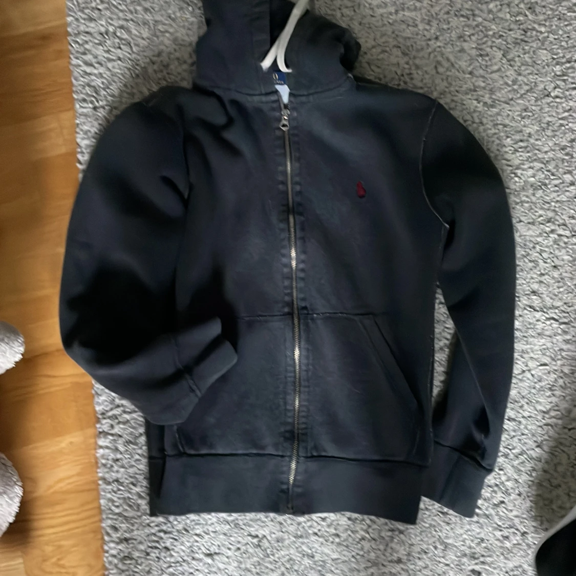 Svart hoodie från Polo Ralph Lauren