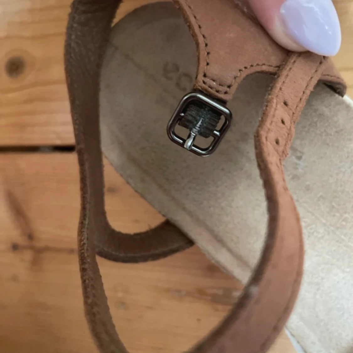 Bruna sandaler från Ecco - 90