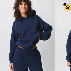 Gina tricot hoodie - marinblå hoodie ifrån gina tricot💙