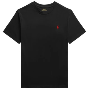 Svart ralph lauren tröja med kvitto - Äkta svart ralph lauren t - shirt storlek L passar M, med kvitto 7,5/10 skick! Pris kan diskuteras.