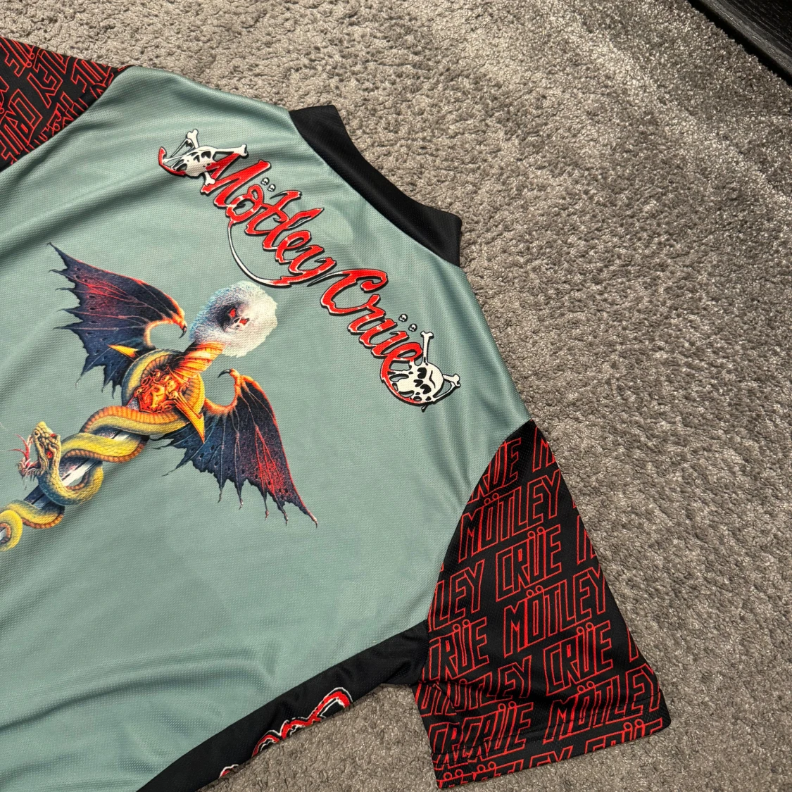 Mötley Crüe Cykeljersey MEGARARE!!! -07 - 93