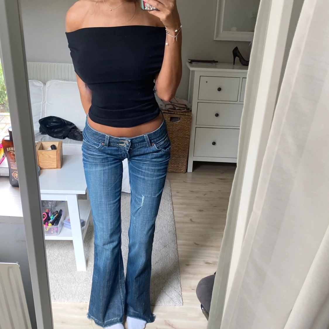 Low waist jeans