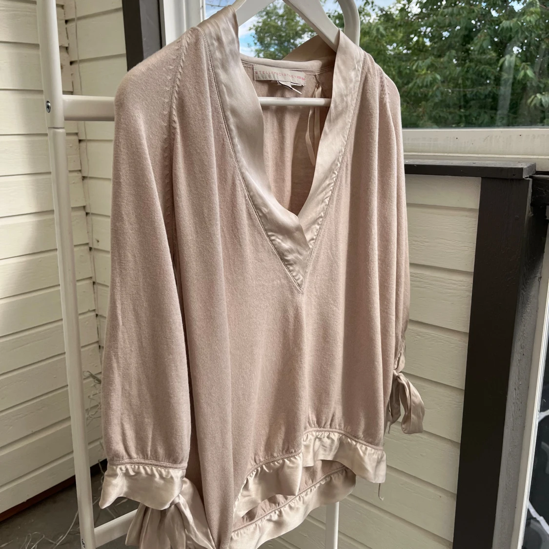 Stickad tröja Stella McCartney i ull/silke storlek - 90