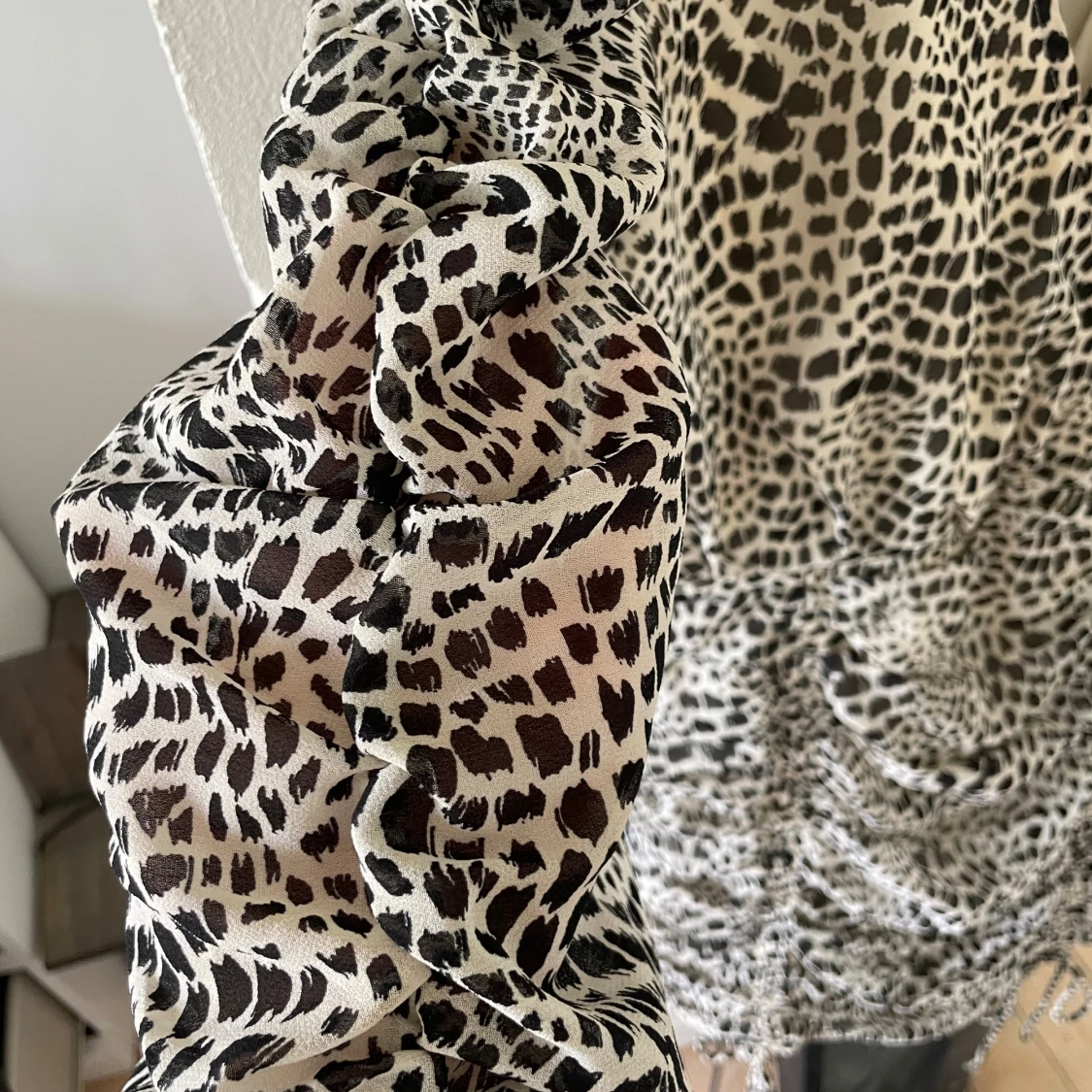 Leopard klänning  - 90