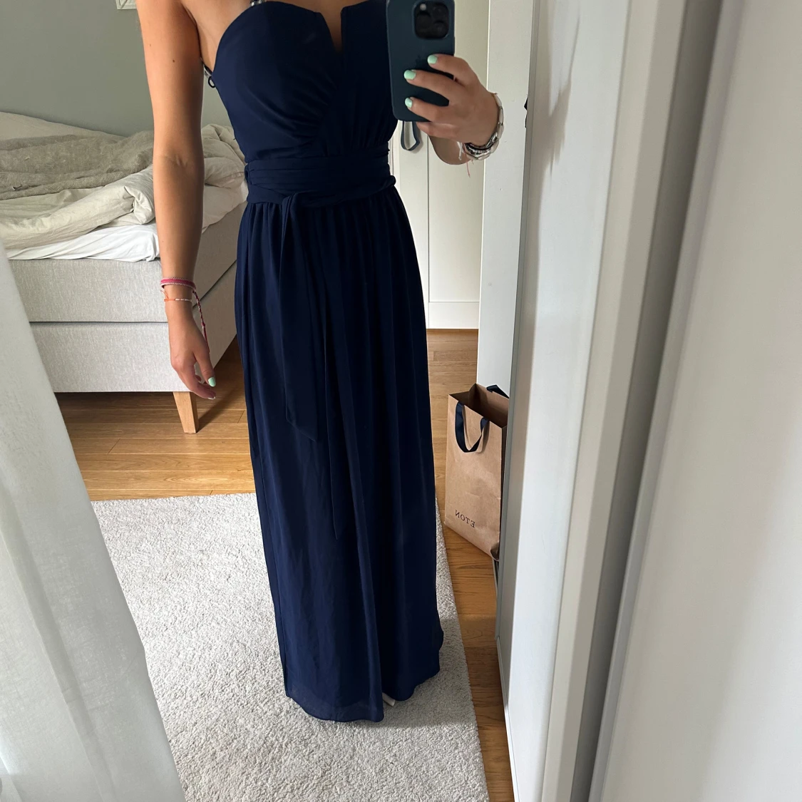 Lång klänning/balklänning /bröloppsklänning - 91