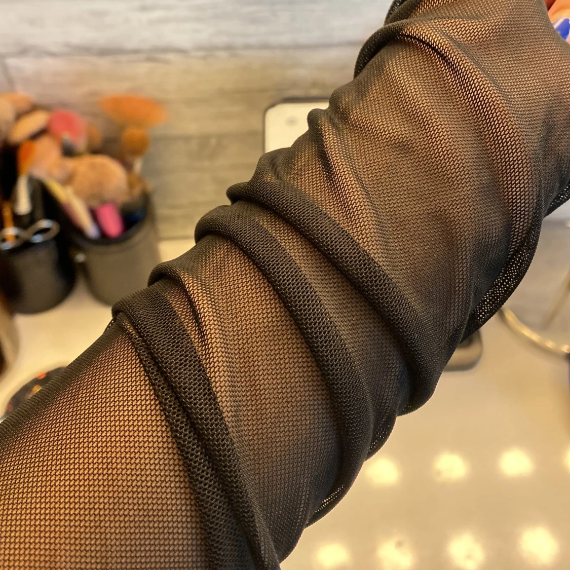 Fin offshoulder i mesh material - 92