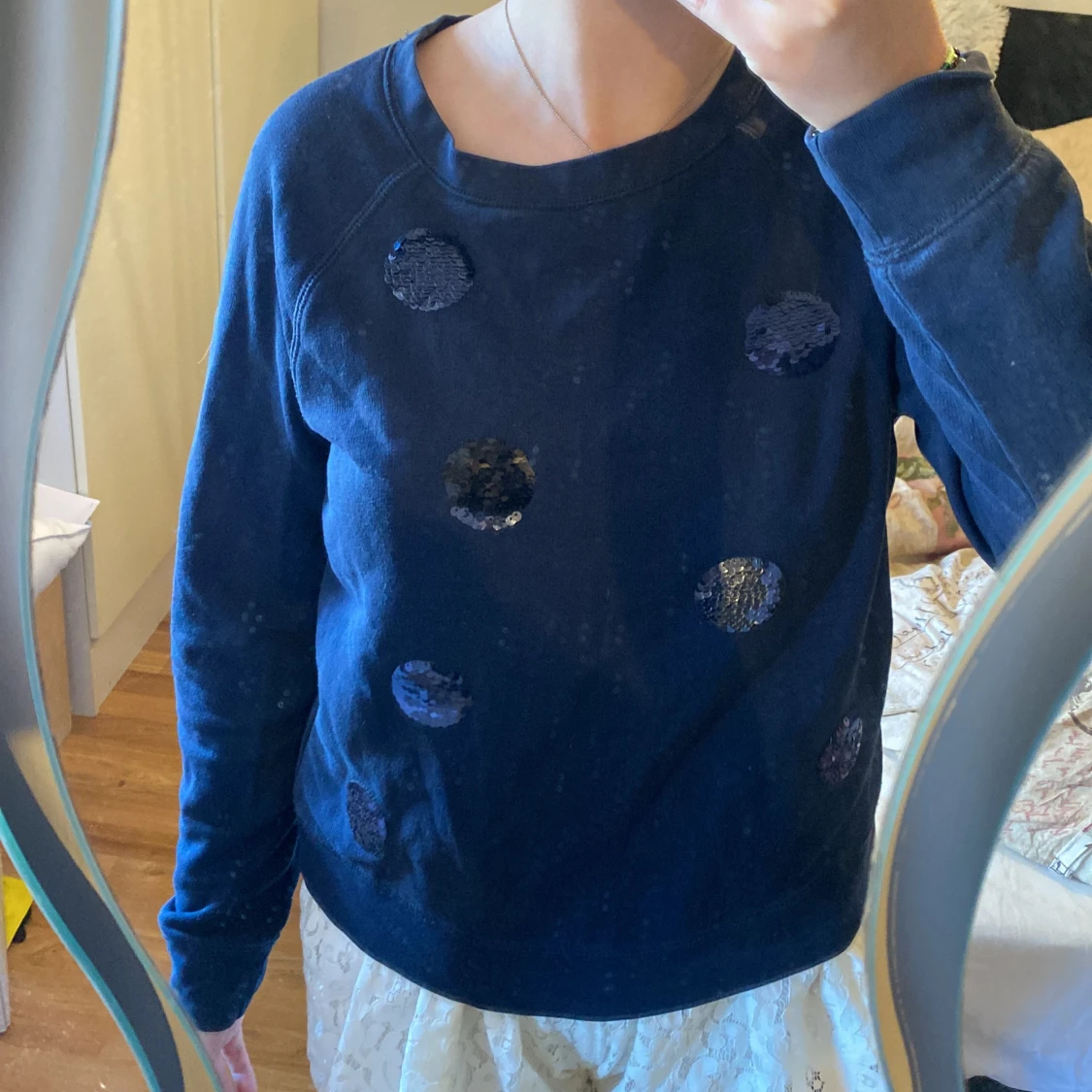 Tröja med paljetter