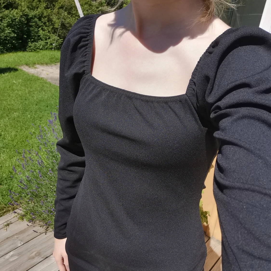 Milkmaid mini dress - 1