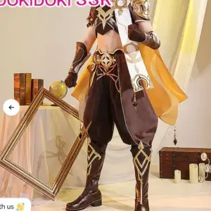 Selling my Aether cosplay since I have no interest in genshin anymore. Used 3 times. Selling both the cosplay. Shoes (Size 40) for  250kr Can meet up at Malmö C 