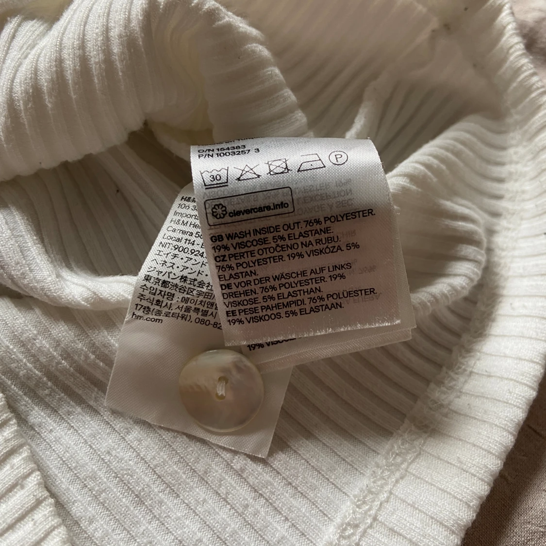 Ribbad pikétröja - 92