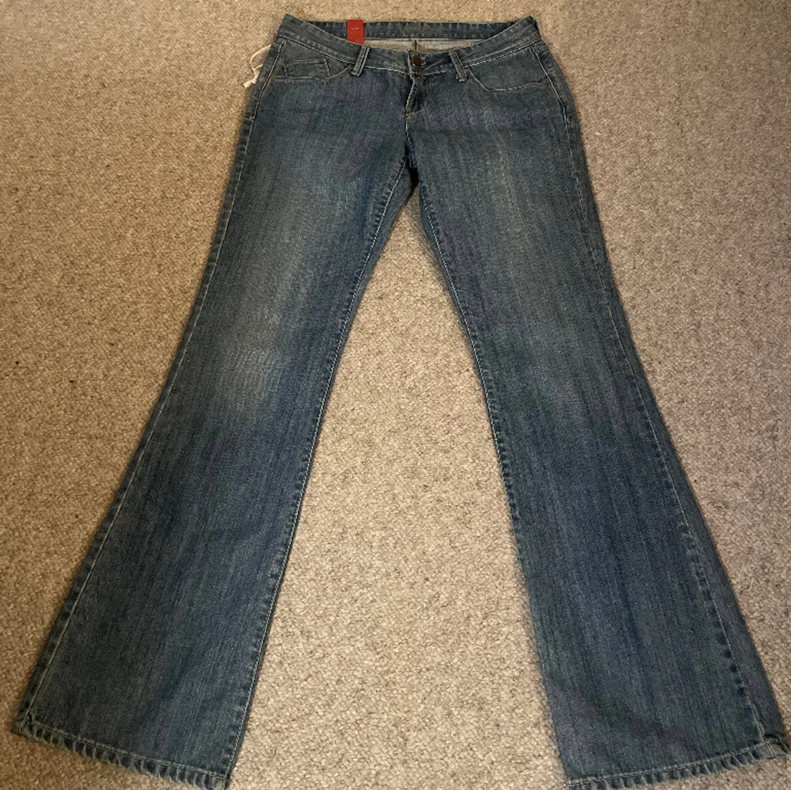 Lågmidjade jeans