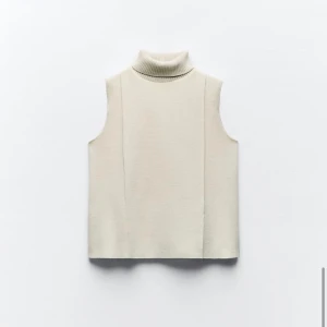 polokrage zara - stickad tröja med polokrage ifrån zara, helt ny❤️