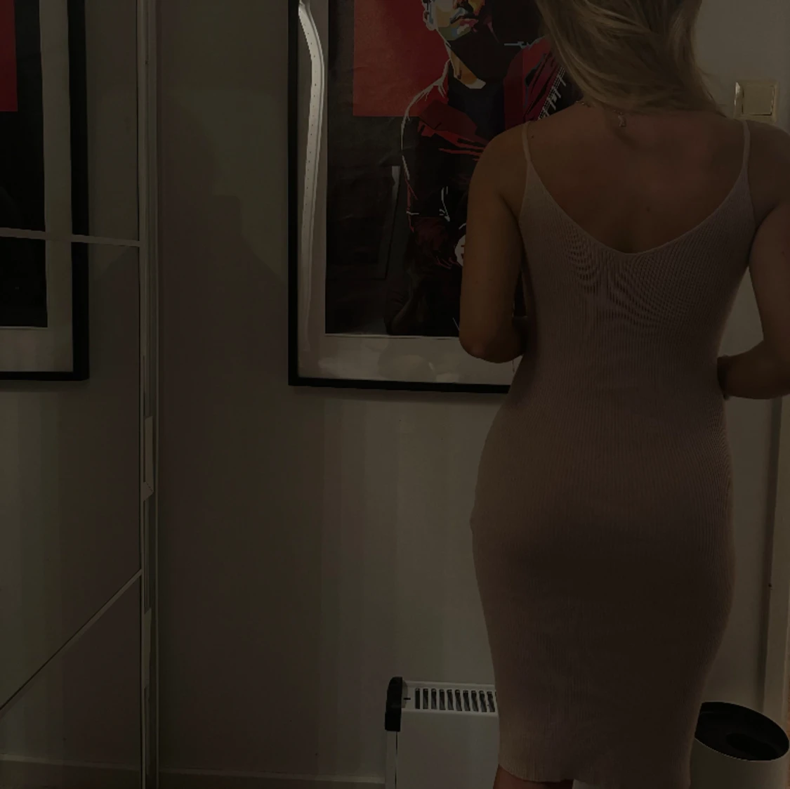 Beige klänning - 91