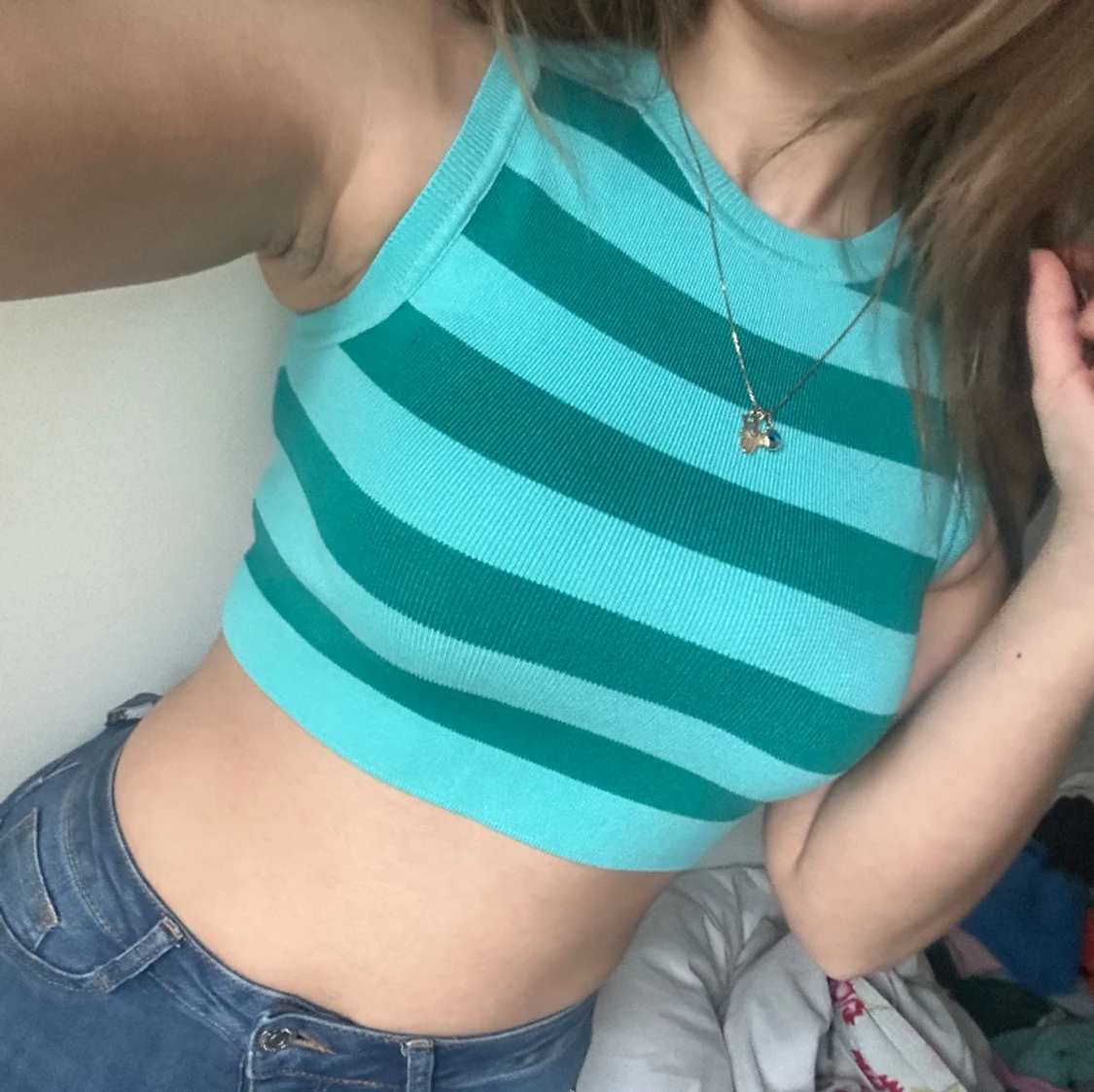 Slutsåld zara tröja stickad  - 90