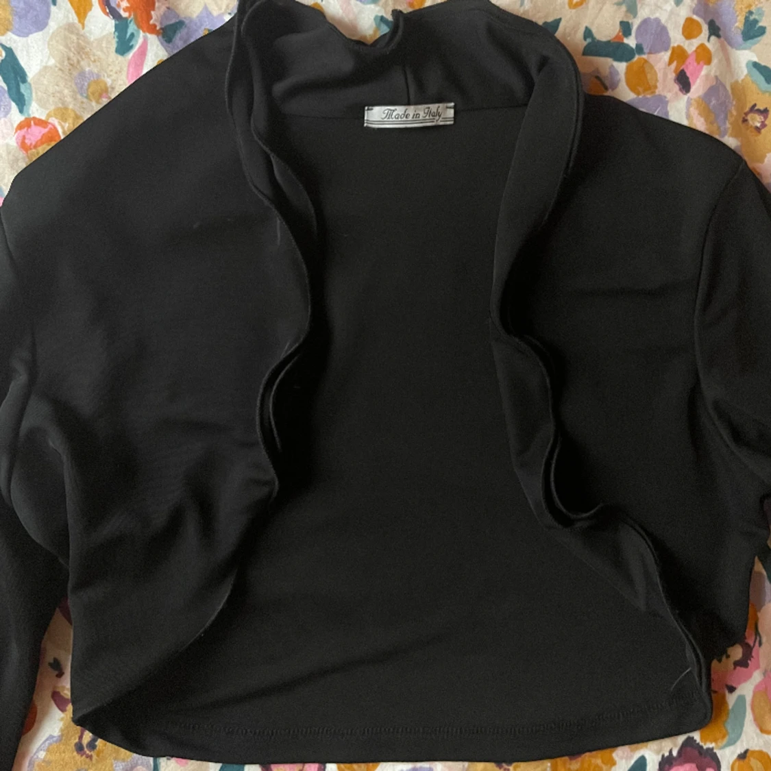 Bolero topp svart - 91