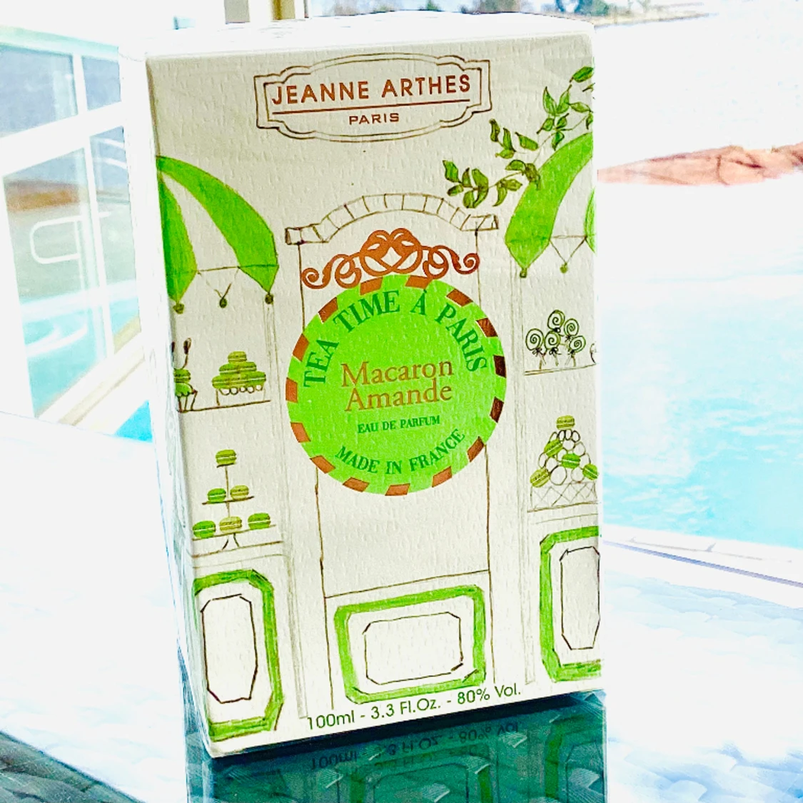 Eau de Parfum 100ml,made in France,Tea Time á Paris Macaron Amande,gourmetdoft