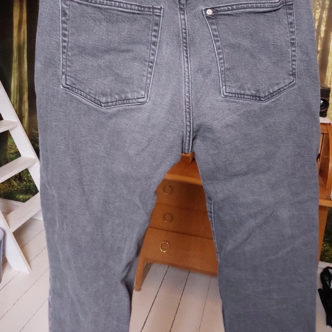 Jeans, HM Denim high waist - 90