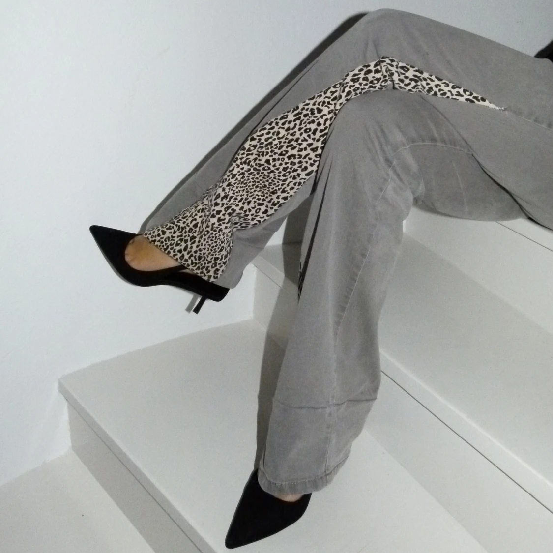 Remake Leopard Jeans