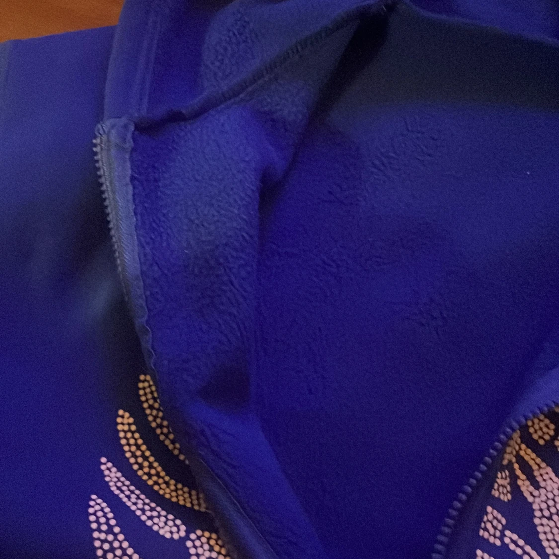 En jätte gosig blå sipphoodie med sklett på magen💙 - 91