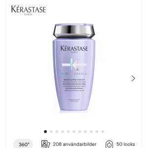 Kerastase silver schampo  - Helt ny. Har bestämt mig för att sälja den då jag redan har andra och den var dyr. Köpte för 329kr. Säljer för 250kr