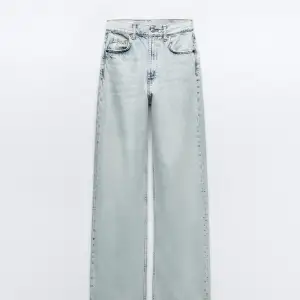 jättefina högmidjade jeans från zara🩷endast använda en gång🥰