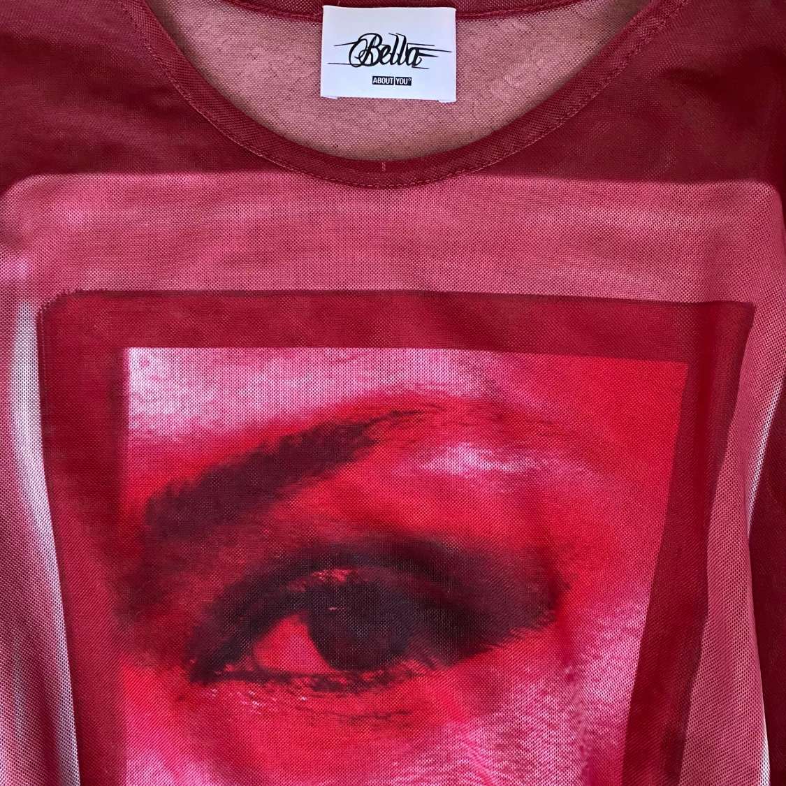 Bella Hadid Mesh långärmad tröja  - 90