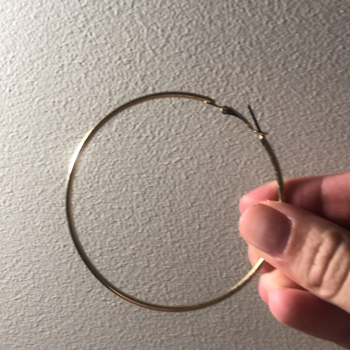 Y2k örhängen guld hoops  - 90