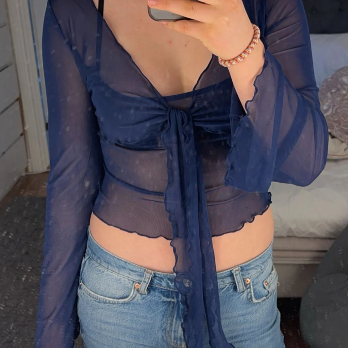 Jättefin somrig blus💙 - 90