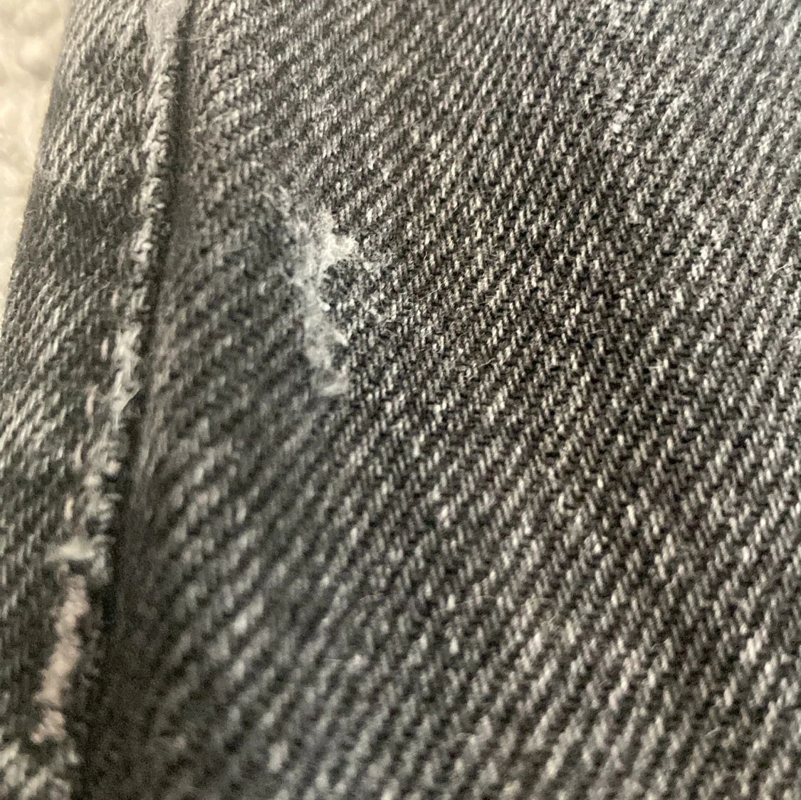 Svarta/mörkgrå baggy jeans från Vailent - 91