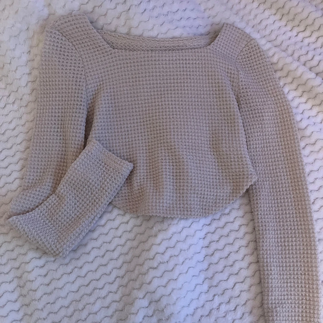 Stickad tröja