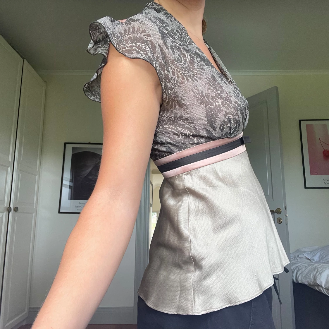 Topp i silke - 90