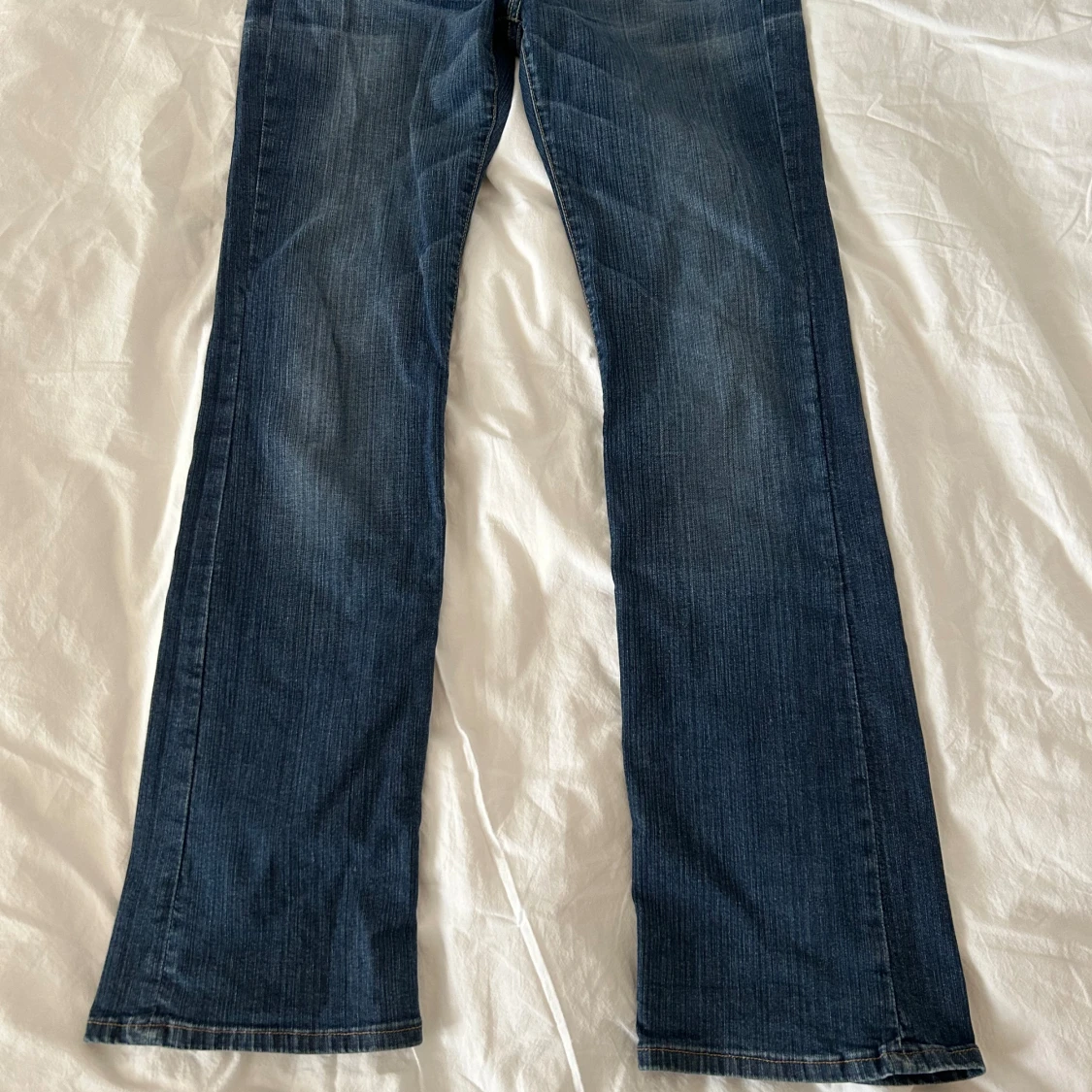 Lågmidjade crocker jeans - 90