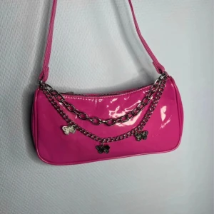 lila/rosa handväska/axelväska - oanvänd, ord pris: 200