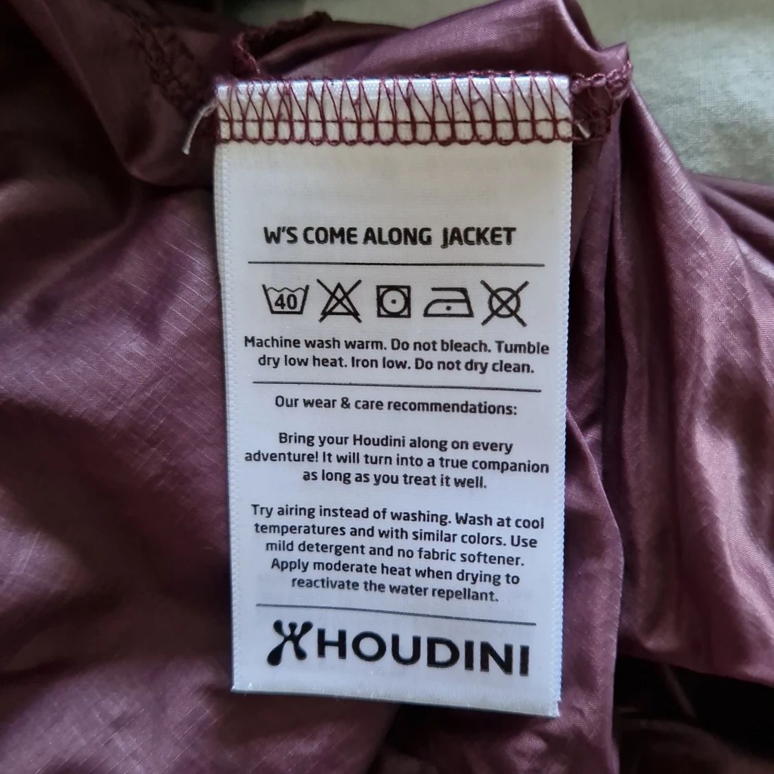 Houdini Come along jacket  - 91