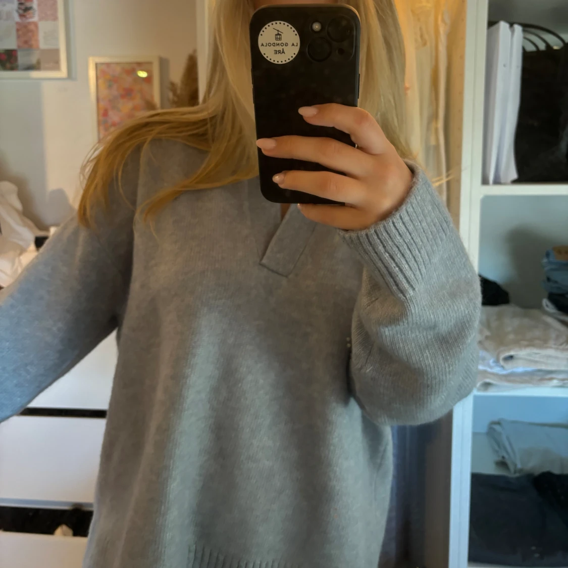 Stickad tröja från H&M