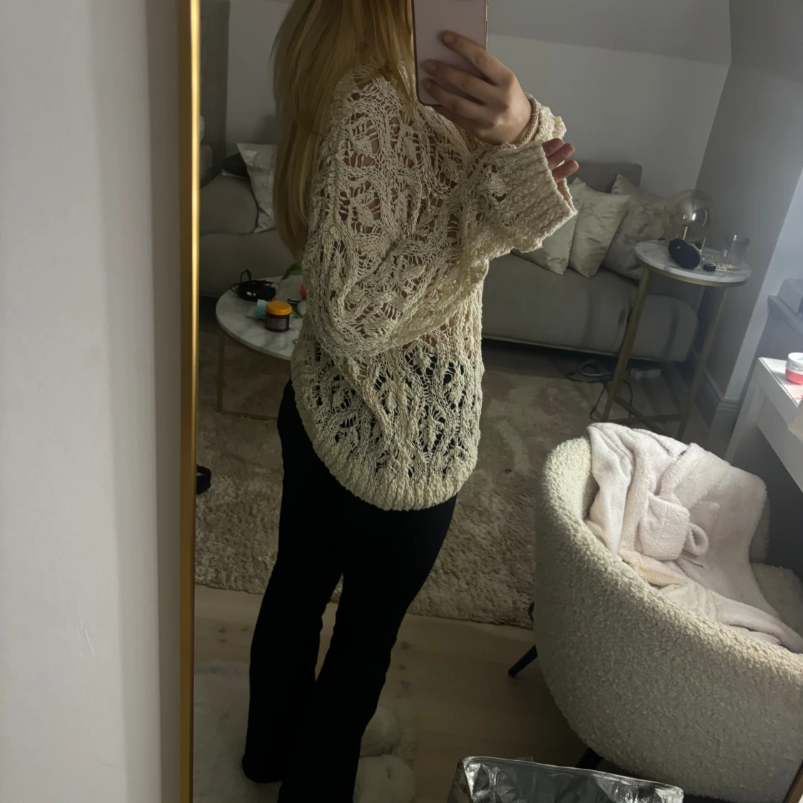 Stickad tröja  - 90