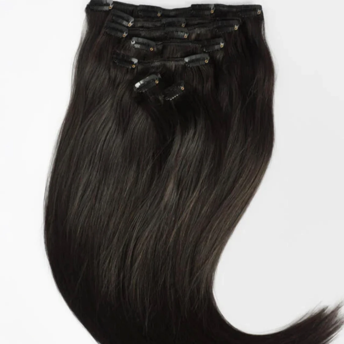 Rapunzel löshår clips in 7 pack