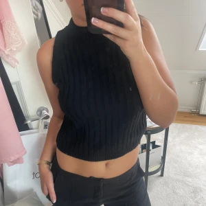 Stickad topp - Stickat linne (smutsig spegel)