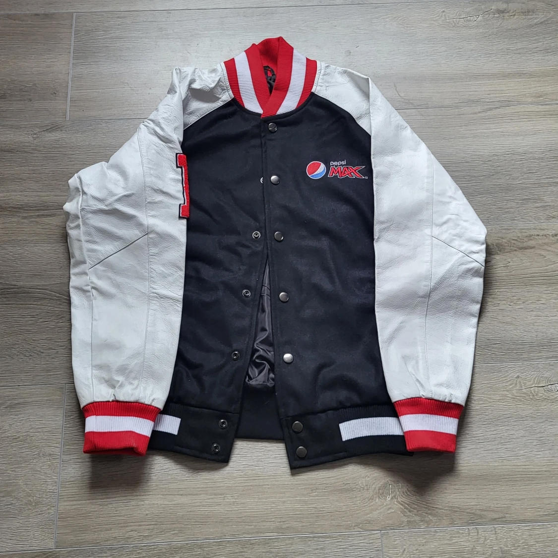 Vintage pepsi max varsity jacka