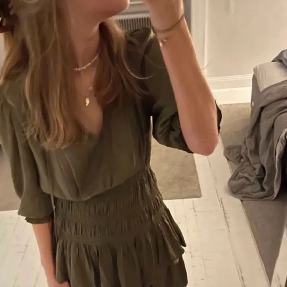 Grön maje klänning